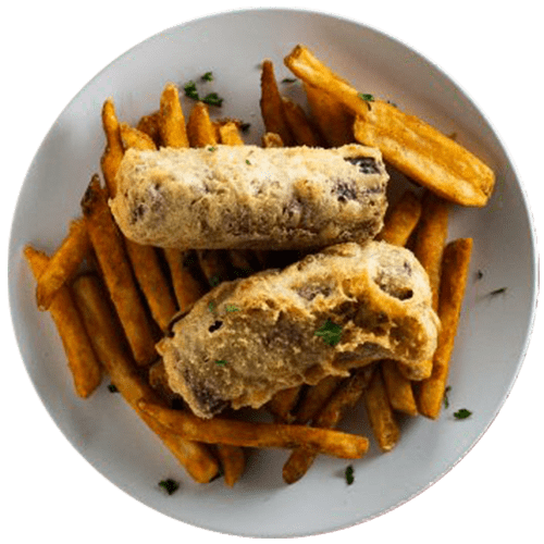 Nico’s Fish Bar Solihull Battered Sausage